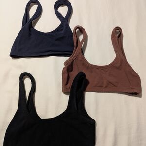 ARQ Sports Bras - Black, Navy, Brown